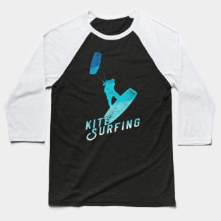 Kitesurfing Quote Vintage Colors Look Baseball T-Shirt